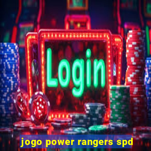 jogo power rangers spd